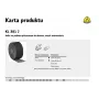 Tela abrasiva 150 mm, grano 100, KLINGSPOR KL 381 (MPN 266299)