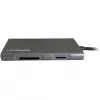 Dock para portátil LC-Power LC-HUB-C-MULTI-5 USB 3.2 Gen 1 Type-C con cable