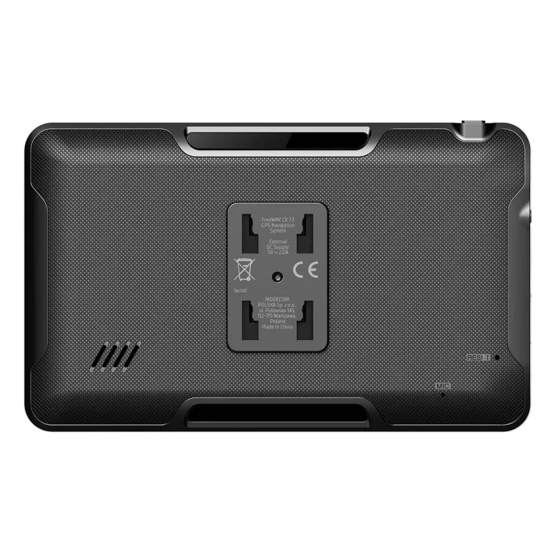 Navegador GPS para coche MODECOM FreeWAY CX 7.3 iGO, 7 pulgadas 800x480, 16 GB, MicroSDHC, Bluetooth, Windows CE 6.0
