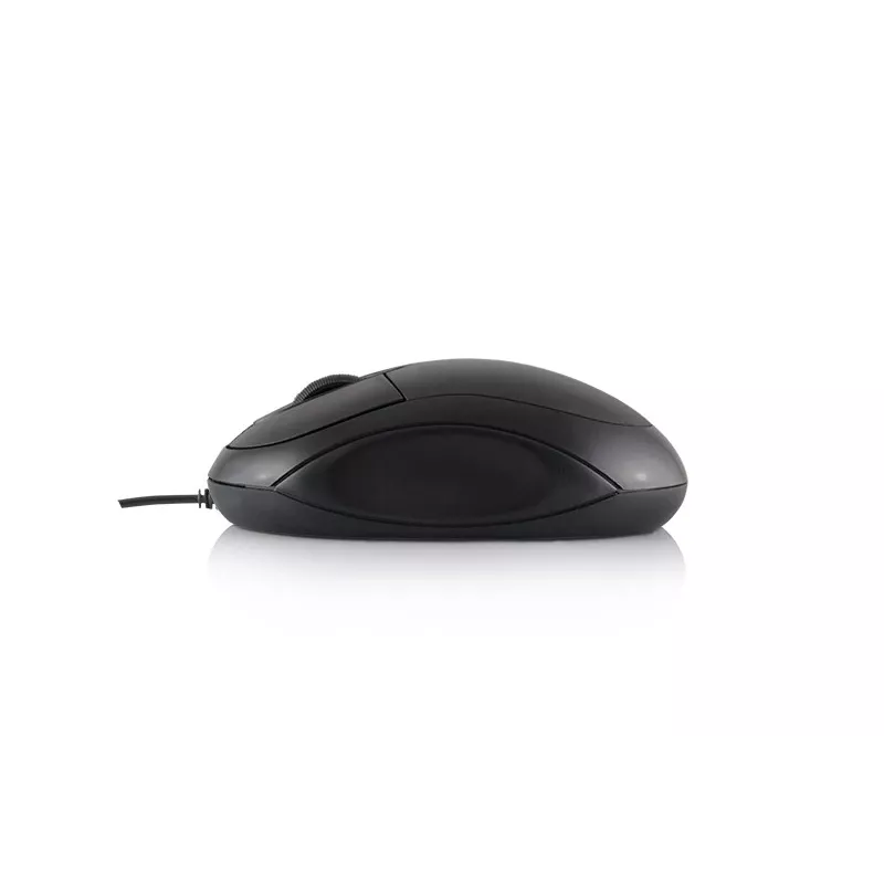Logic Lm-11 - Ratón - óptico - con cable - USB - negro