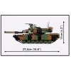 Set de construcción Cobi M1A2 SEPV3 Abrams modelo con 1.065 bloques