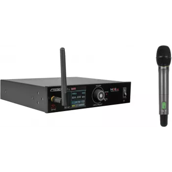 Set de micrófono de diadema inalámbrico PSSO WISE ONE micrófono dinámico 823–832 MHz / 863–865 MHz