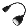 Savio CL-180 Cable adaptador de alimentación IEC C14 a CEE 7/5, 15 cm