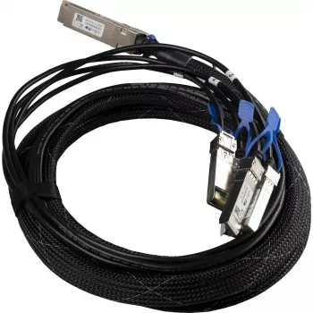 Cable de fibra óptica/InfiniBand Mikrotik XQ+BC0003-XS+ 3 m QSFP28 4x SFP28 negro