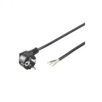 Cable Goobay CEEE 7/7 negro 5 m CEE7/7 96034 WENTRONIC