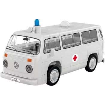Maqueta Cobi Volkswagen T2b ambulancia 1:35 gris