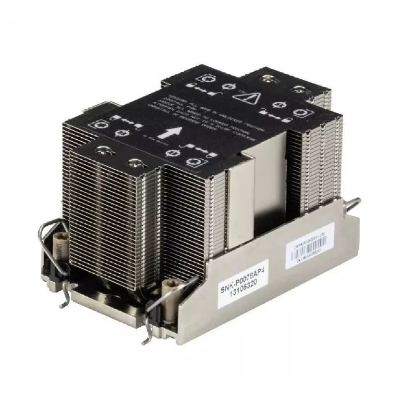 Sistema de refrigeración Supermicro SNK-P0078AP4 para procesador, disipador Acero inoxidable