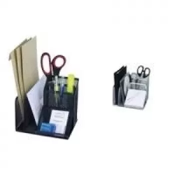 Organizador de escritorio Wedo 65 554 Plata Metal 1 unidad