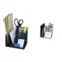 Organizador de escritorio Wedo 65 554 Plata Metal 1 unidad
