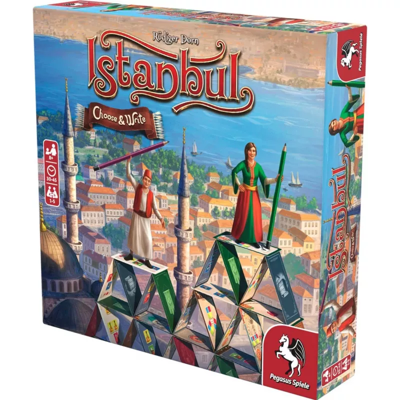 Istanbul - Choose & Write, juego de mesa