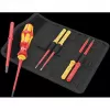 Wera 05006600001 Kraftform Kompakt VDE 7 Universal 1 Tool Finder juego de destornilladores, 7 piezas, portapuntas intercambiables 817 VDE Kraftform + 6 puntas intercambiables VDE, IEC 60900, con bolsa de cinturón