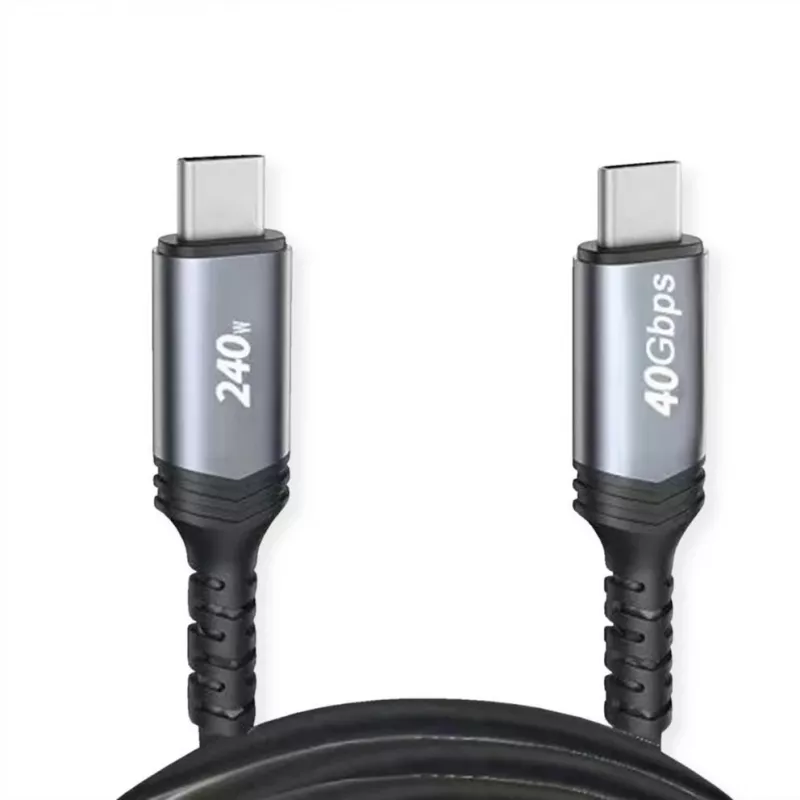 Cable USB VALUE 11.99.9089 USB4 Gen 3x2 0,8 m USB-C negro