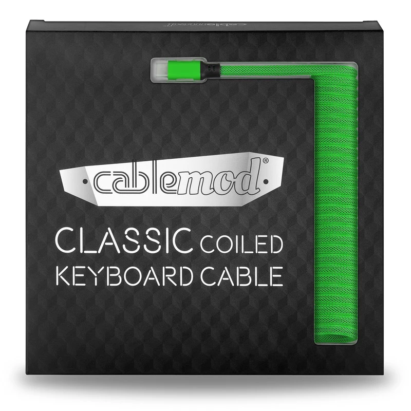 Cable USB Cablemod CM-CKCA-CLG-KLG150KLG-R 1,5 m USB A USB C verde (CM-CKCA-CLG-KLG150KLG-R)