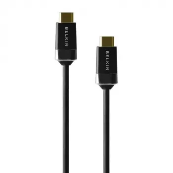 Belkin High Speed HDMI 2m - 2 m - HDMI Type-A (estándar) - HDMI Type-A (estándar) - negro