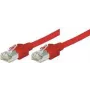 Cable de red Ethernet Tecline 71901R rojo