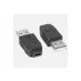 Adaptador DeLOCK mini USB-B 5 pines USB-A negro