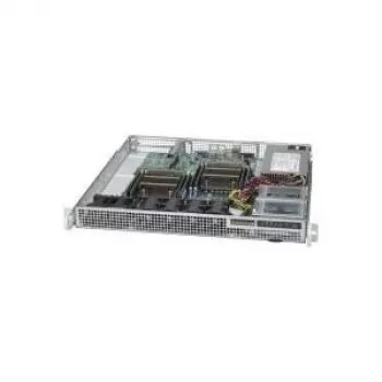 Super Micro Supermicro SC514 505 - Rack - montaje - 1U - ATX extendido - SATA/SAS - no hot-swap 500 Watt (CSE-514-505)