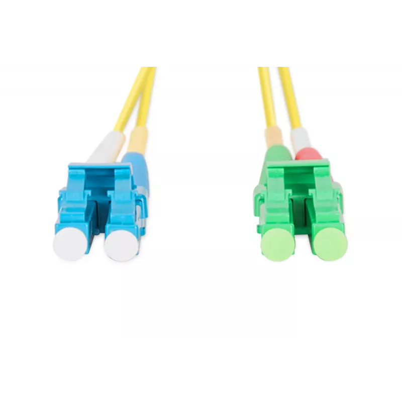 Cable de conexión de fibra óptica Digitus LC (APC) / LC 2m OS2 DK-293LCA3LC-02