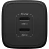Otterbox Cargador de pared estándar EU 65W - 1X USB-C 45W + 1X USB-C 20W USB-PD
