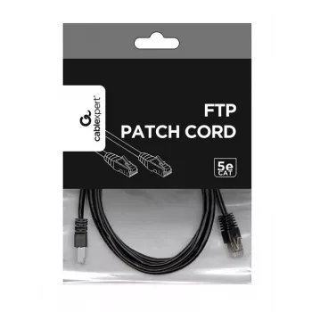 Cable de red CAT5E FTP 2M/PP22-2M/BK Gembird