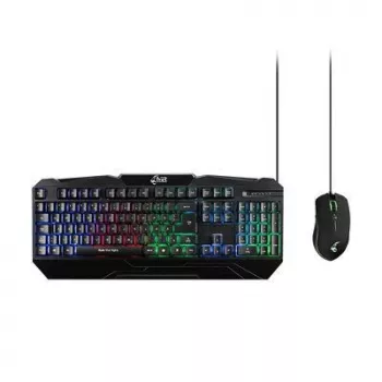 Set gaming MediaRange MRGS102-UK — teclado de 104 teclas y ratón gaming de 6 botones