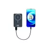 Batería externa Port Designs 907005 10000 mAh carga inalámbrica Negro