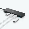 Hub USB Anker Innovations A7516016 USB 3.2 Gen 1 Type-A 5000 Mbit/s negro