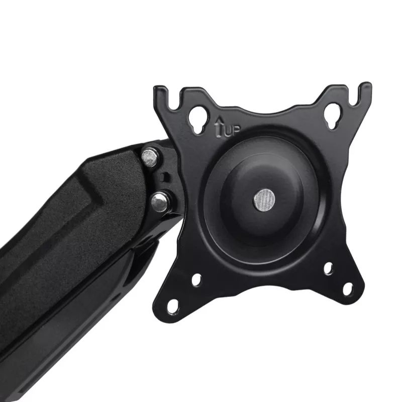 Soporte para monitor MACLEAN MC-860 soporte de mesa para pantallas de 27 inch (68,6 cm), VESA 75x75–100x100, carga máx. 8 kg, negro