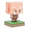 Lámpara de mesa Paladone Icon Light PP14431MCF Piglin LED, decorativa con diseño gaming