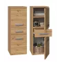 Top E Shop NEL V DDS ARTISAN armario de almacenaje para baño, roble