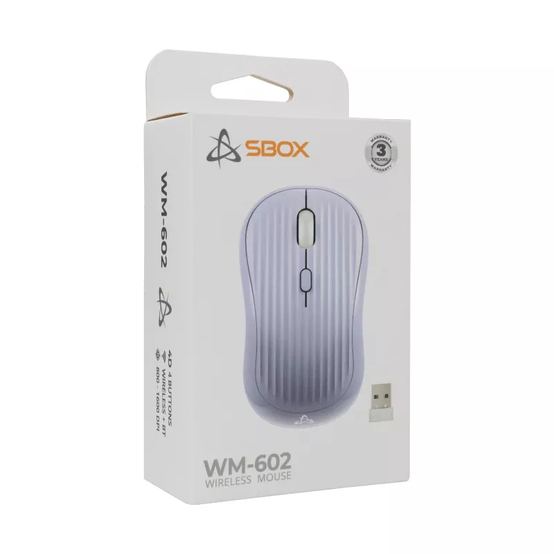 Sbox WM-602 lila inalámbrico