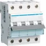 Hager interruptor automático miniatura 3p+N, C-25A, 6kA MCN625 (MCN625)