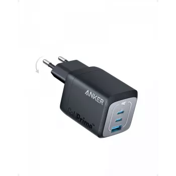 Cargador rápido USB de interior Anker Prime A2669313 – 67 W, 1×USB-A, 2×USB-C, negro