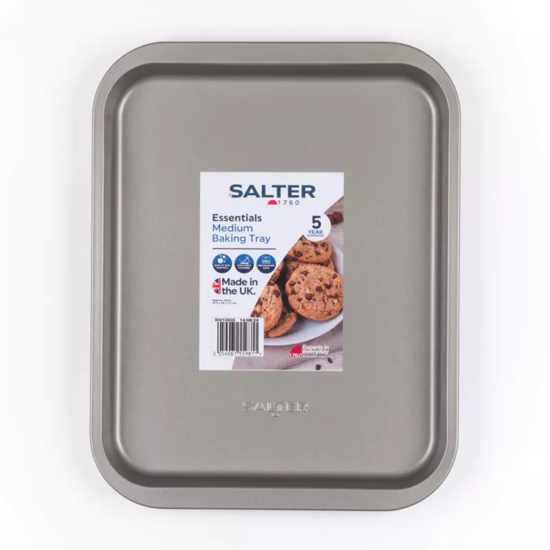 Bandeja de horno Salter BW13666 35 cm — antiadherente, apta para lavavajillas