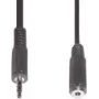 Cable de audio 3.5mm e+p B 125/5 5m negro