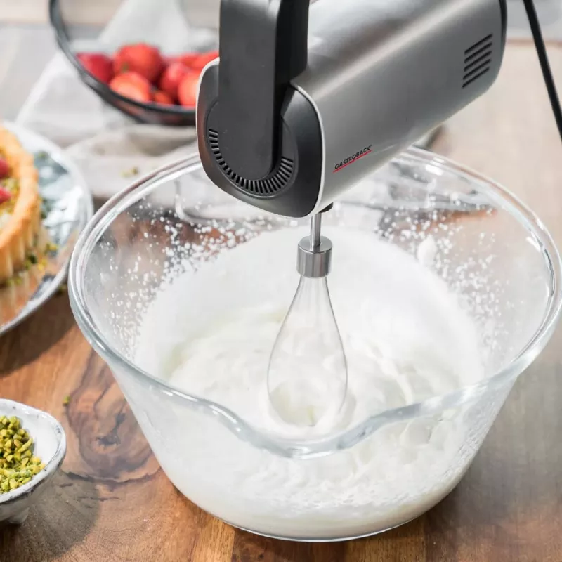 Gastroback 40983 Design Handmixer Pro batidora de mano, negro/plata