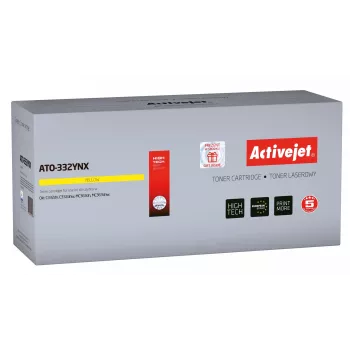 Tóner Activejet ATO-332YNX (sustituto de OKI 46508709; Supreme; 3000 páginas; amarillo)