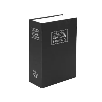 Caja de caudales TRACER TRASEJ47654 — BookSafe Pro Design, caja fuerte pequeña segura, material resistente