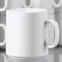 Esmeyer Diane 402-316 taza de café de porcelana 280 ml, blanca, juego de 6