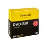 INTENSO DVD-RW 4,7 GB 4x, 10 uds., disco óptico 120 mm, Slimcase