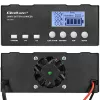 Cargador de baterías QOLTEC 52491 microprocesador 12V/12,6V/24V con LCD