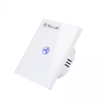 Interruptor WiFi inteligente Tellur SS1N — 1 puerto, 1800W, 10A
