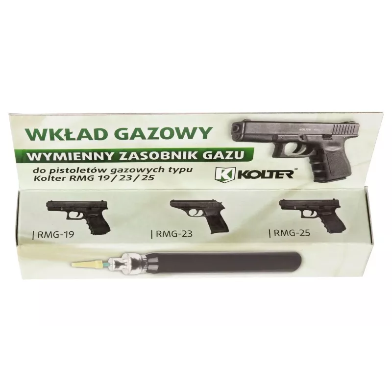 Cartucho de gas OC de repuesto para pistolas RMG (WKL)