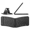 Teclado Bluetooth curvo de tamaño completo Inateck N0131 QWERTZ interruptores de tijera negro