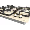 Gorenje GW6D42CLI Placa de cocina beige de encastre 60 cm gas 4 zona(s)