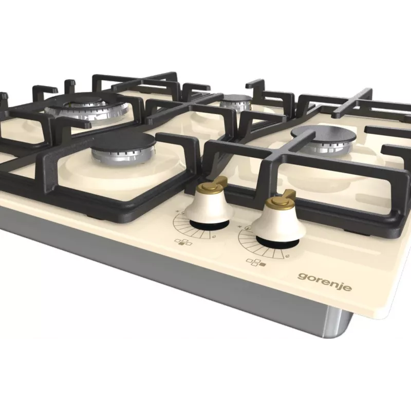 Gorenje GW6D42CLI Placa de cocina beige de encastre 60 cm gas 4 zona(s)