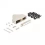 Conector de cable DeLOCK 67137 D-Sub de 37 pines plata conector hembra