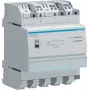 Hager TGA200. Número de polos: 4P. Tensión de entrada AC: 230 V, frecuencia de entrada AC: 50/60 Hz (TGA200)