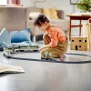 LEGO 60337 City Express Tren de pasajeros Set juguete teledirigido regalo para niños y niñas con faros funcionales 2 vagones y 24 piezas de vía
