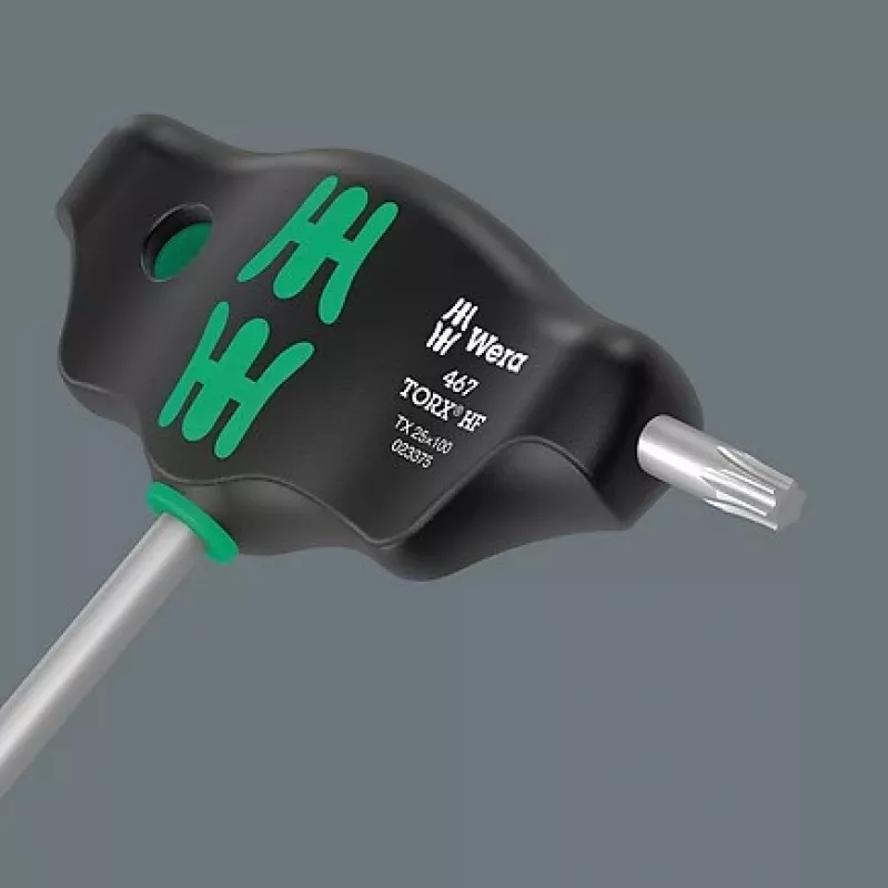 Wera Bicycle Set 6 Juego de llaves con mango en T, 10 piezas, en caja de almacenamiento (05004174001)